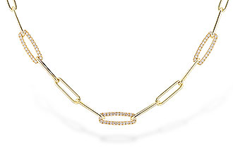 K291-82451: NECKLACE .75 TW (17 INCHES)