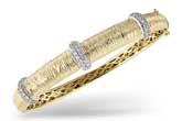 L018-19696: BANGLE BRACELET .64 TW