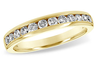 L206-44241: LDS WED RG .50 TW (12 STONES)