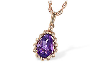 L207-31523: NECKLACE 1.06 CT AMETHYST