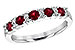 L208-19723: LDS WED RG .66 RUBY .83 TGW