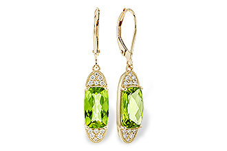 L291-85123: EARR 3.82 TW PERIDOT 3.98 TGW