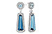 L291-86060: EARR 2.28 TW BLUE TOPAZ 2.54 TGW