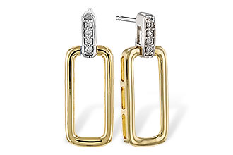 L291-90587: EARRINGS .04 TW