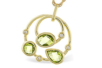 L292-73287: NECKLACE 2.20 PERIDOT 2.26 TGW