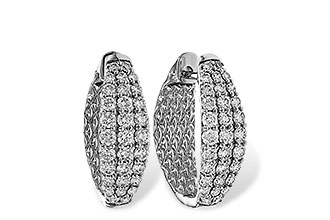 L292-76914: EARRINGS 1.00 TW
