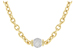 M201-89650: NECKLACE 1.27 TW (17.25 INCHES)