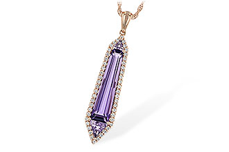 M207-28814: NECK 2.62 AMETHYST 2.85 TGW