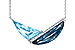 M290-94241: NECK 4.66 BLUE TOPAZ 4.75 TGW (18")