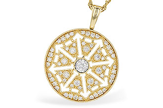 M291-82423: NECKLACE .38 TW