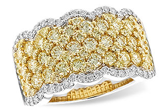 M291-84196: LDS DIA WED RG 1.90 YELLOW DIAS 2.20 TW