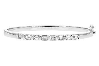 M291-85141: BANGLE 2.00 TW EMERALD CUTS