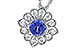 M291-85178: NECK .98 TANZANITE 1.24 TGW (6MM TANZ)