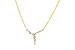 M291-88769: NECKLACE 1.22 TW FANCY CUT DIAMONDS (18")