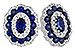 M291-90623: EARR 1.77 TW SAPPHIRE 2.24 TGW (5x3MM SAPP)