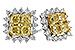 M292-76950: EARR 1.04 FANCY YELLOW DIAMONDS 1.44 TW