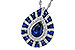 M292-76987: NECK 2.05 TW SAPP 2.29 TGW (7x5MM PS)