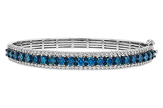 M292-77878: BANGLE 4.05 BLUE DIAS 5.50 TW