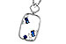 M292-78769: NECKLACE .35 TW SAPPHIRE .46 TGW